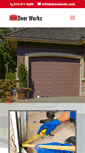 Mobile Screenshot of doorworksllc.com